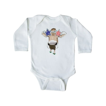 Inktastic 4th of July Patriotic Cow in Shades Gift Baby Boy or Baby Girl Long Sleeve Bodysuit
Inktastic 4th of July Patriotic Cow in Shades Gift Baby Boy or Baby Girl Long Sleeve Bodysuit