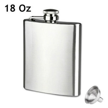 Stainless Steel Hip Liquor Flask Whiskey Alcohol Pocket Wine Bottle Accessories Whiskey Alcohol Outdoor Travel Liquor Flask Wine Bottle Stainless Steel Durable Portable 18oz
Stainless Steel Hip Liquor Flask Whiskey Alcohol Pocket Wine Bottle Accessories Whiskey Alcohol Outdoor Travel Liquor Flask Wine Bottle Stainless Steel Durable Portable 18oz