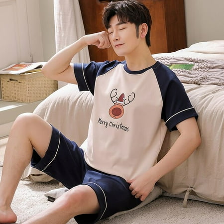 QWZNDZGR Summer Casual men s pajamas Knitted cottonshort sleeve shorts Striped Pajamas lattice Sleepwear Home clothes set fasion sizeXXXL
QWZNDZGR Summer Casual men s pajamas Knitted cottonshort sleeve shorts Striped Pajamas lattice Sleepwear Home clothes set fasion sizeXXXL