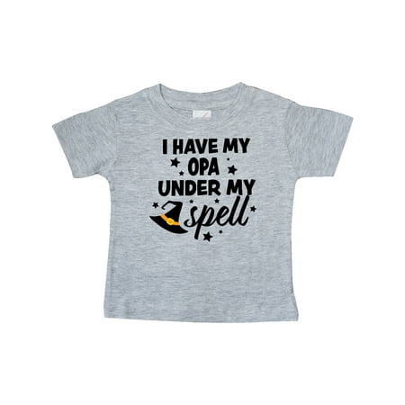 Inktastic I Have My Opa Under My Spell with Cute Witch Hat Gift Baby Boy or Baby Girl T-Shirt
Inktastic I Have My Opa Under My Spell with Cute Witch Hat Gift Baby Boy or Baby Girl T-Shirt
