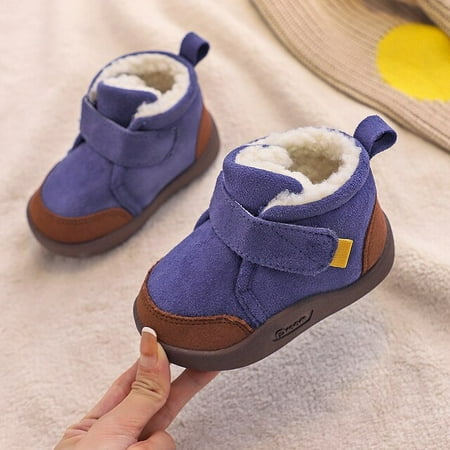 QWZNDZGR Infant Toddler Boots Winter Baby Girls Boys Snow Boots Warm Plush Outdoor Soft Bottom Non-Slip Children Boots Kids Shoes
QWZNDZGR Infant Toddler Boots Winter Baby Girls Boys Snow Boots Warm Plush Outdoor Soft Bottom Non-Slip Children Boots Kids Shoes