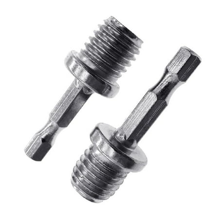 QUSENLON 2 Pieces 1/4 M14 Hexagon Connecting Rod Adapter Drill Chuck Stainless Steel
QUSENLON 2 Pieces 1/4 M14 Hexagon Connecting Rod Adapter Drill Chuck Stainless Steel