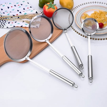 Jygee Filter Spoon Stainless Steel Rustproof Skimmer Strainer Fine Mesh Wire Kitchen Filting Tool 12cm
Jygee Filter Spoon Stainless Steel Rustproof Skimmer Strainer Fine Mesh Wire Kitchen Filting Tool 12cm