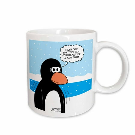 3dRose Cold Penguin Problem Ceramic Mug 11-ounce
3dRose Cold Penguin Problem Ceramic Mug 11-ounce