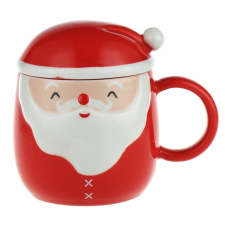 HOMEMAXS 1 Set Christmas Gift Mug Santa Claus Shaped Ceramic Cup with Lid Milk Cup
HOMEMAXS 1 Set Christmas Gift Mug Santa Claus Shaped Ceramic Cup with Lid Milk Cup