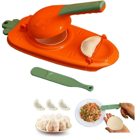 Dumpling Maker - Kitchen Gadgets Dumpling Press Skin Maker Kit MoSpace 2 in 1 Artifact DIY Manual Dumpling Set The Ultimate Kitchen Tool for Dumpling Lovers (Orange1PCS) 
Dumpling Maker - Kitchen Gadgets Dumpling Press Skin Maker Kit MoSpace 2 in 1 Artifact DIY Manual Dumpling Set The Ultimate Kitchen Tool for Dumpling Lovers (Orange1PCS)