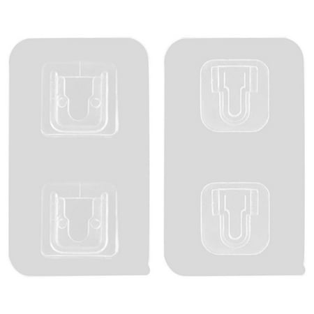 BESTHUA Double Sided Adhesive Wall Hooks Small Heavy Duty Hooks Drill-Free Wall Hangers without Nails Socket Storage Hook for Wall 2 Pcs elegance
BESTHUA Double Sided Adhesive Wall Hooks Small Heavy Duty Hooks Drill-Free Wall Hangers without Nails Socket Storage Hook for Wall 2 Pcs elegance