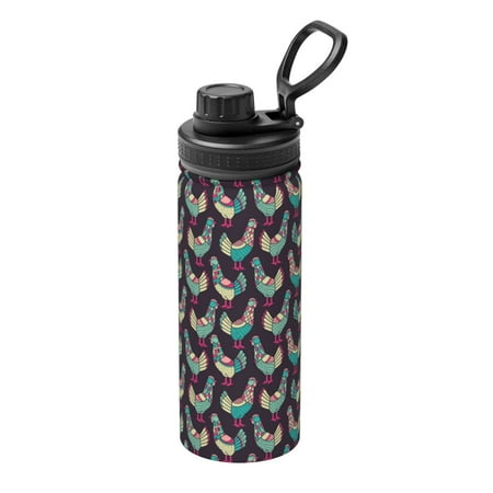 Ocsxa Bohemian Chicken Print 18oz Stainless Steel Water Bottle Unisex Water Bottle Insulated Sports Water Cup Flask for Cold Water Drinks/Sports/Travel/Car/School
Ocsxa Bohemian Chicken Print 18oz Stainless Steel Water Bottle Unisex Water Bottle Insulated Sports Water Cup Flask for Cold Water Drinks/Sports/Travel/Car/School