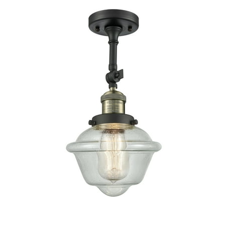 Innovations Lighting 201F Small Oxford Small Oxford 1 Light 8 Wide Semi-Flush Ceiling
Innovations Lighting 201F Small Oxford Small Oxford 1 Light 8 Wide Semi-Flush Ceiling