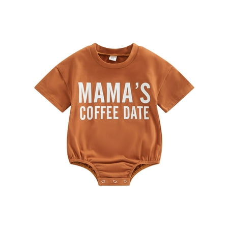 Amuver Baby Girls Boys Summer Casual Romper Short Sleeve O Neck Letter Print Loose Playsuit
Amuver Baby Girls Boys Summer Casual Romper Short Sleeve O Neck Letter Print Loose Playsuit