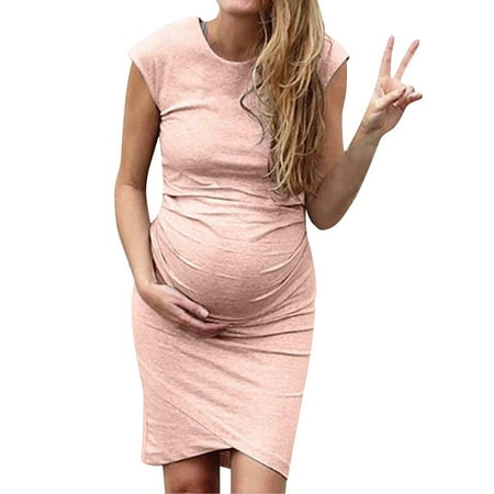 asdoklhq Maternity Dresses for Women Plus Size Women Solid Color Sleeveless Maternity Pregnat Comfortable Midi Dresse
asdoklhq Maternity Dresses for Women Plus Size Women Solid Color Sleeveless Maternity Pregnat Comfortable Midi Dresse