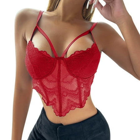 Shpwfbe Underwear Women Lace Straples Satin Tube Top Crop Bustier Top Sheer Casual Blouse Top Mini Bustier Bras For Women Lingerie For Women
Shpwfbe Underwear Women Lace Straples Satin Tube Top Crop Bustier Top Sheer Casual Blouse Top Mini Bustier Bras For Women Lingerie For Women