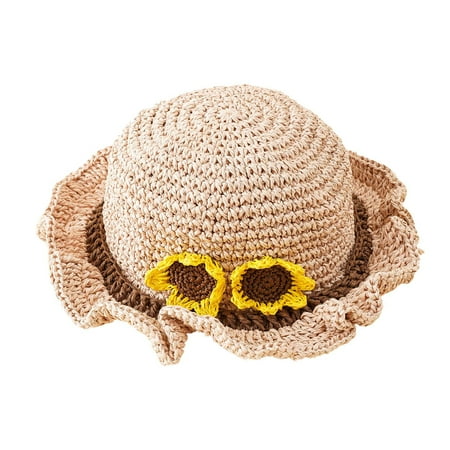 YWDJ Toddler Kids Summer Weave Bucket Hat Outdoor Flowers Kids Ruffle Sun Hat Pink 53
YWDJ Toddler Kids Summer Weave Bucket Hat Outdoor Flowers Kids Ruffle Sun Hat Pink 53