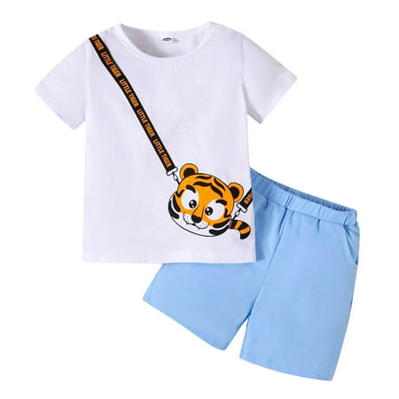 BSDHBS Girls 2 Piece Outfits Kids Toddler Baby Girls Spring Summer Cotton Animal Print Short Sleeve Shorts Outfits Clothes
BSDHBS Girls 2 Piece Outfits Kids Toddler Baby Girls Spring Summer Cotton Animal Print Short Sleeve Shorts Outfits Clothes