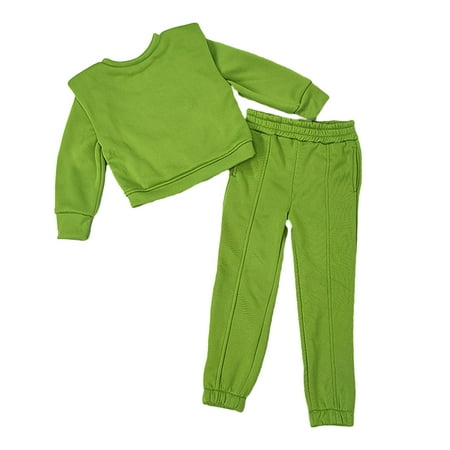 KYAIGUO Kids Baby Girls Boys Tracksuit 2PCS Outfits Sweatshirt Set for Toddler Long Sleeve Pullover Sweater Sweatpants Lounge Sets Sweatsuit Spring Fall Clothes 1-7 Y
KYAIGUO Kids Baby Girls Boys Tracksuit 2PCS Outfits Sweatshirt Set for Toddler Long Sleeve Pullover Sweater Sweatpants Lounge Sets Sweatsuit Spring Fall Clothes 1-7 Y