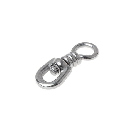 SIEYIO Fishing Swivel Stainless Steel Connector Rolling Solid Rings Bearing Rotating
SIEYIO Fishing Swivel Stainless Steel Connector Rolling Solid Rings Bearing Rotating