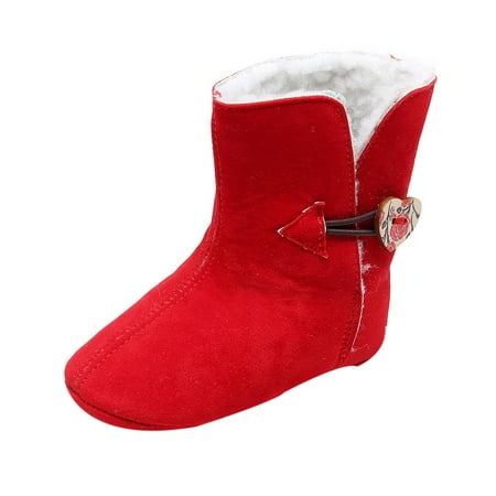 Shoes Kids Girls Winter Warm Solid Print First Walkers Short Boots Shoes Toddler Sneakers Red 15
Shoes Kids Girls Winter Warm Solid Print First Walkers Short Boots Shoes Toddler Sneakers Red 15