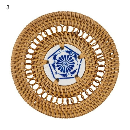 Biplut Practical Anti-slid Place Mat Good Woven Handmade Rattan Dinner Mat for Home(Type 3 13cm)
Biplut Practical Anti-slid Place Mat Good Woven Handmade Rattan Dinner Mat for Home(Type 3 13cm)