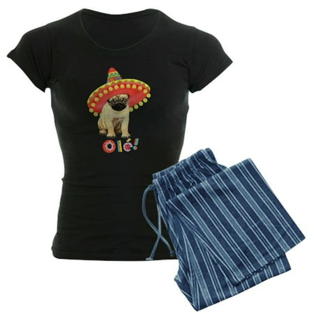CafePress - Fiesta Pug - Women s Dark Pajamas