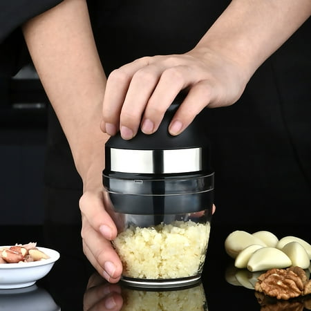 Lochimu Garlic Crusher Mincer Mini Manual Garlic Mincer Stainless Steel Blade Easy Clean Portable Manual Ginger Nut Crusher
Lochimu Garlic Crusher Mincer Mini Manual Garlic Mincer Stainless Steel Blade Easy Clean Portable Manual Ginger Nut Crusher