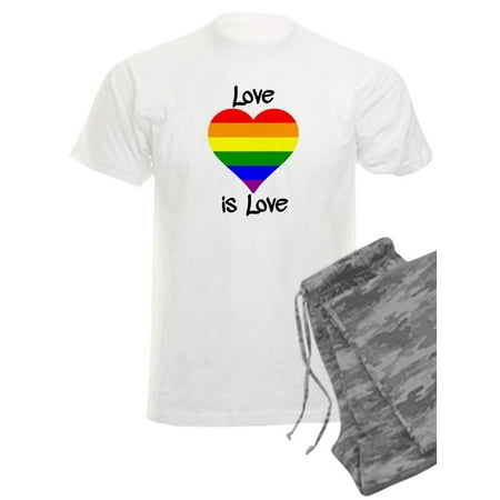 CafePress - Love Is Love Pajamas - Men s Light Pajamas 
CafePress - Love Is Love Pajamas - Men s Light Pajamas