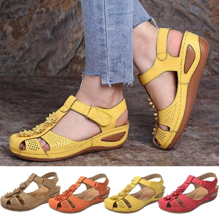 Summer Savings Clearance 2024! TAGOLD Sandals for Womens Dressy Summer Sandals Womens Women s Ladies Girl Comfortable Hollow Flowers Round Toe Sandals Soft Sole Shoes
Summer Savings Clearance 2024! TAGOLD Sandals for Womens Dressy Summer Sandals Womens Women s Ladies Girl Comfortable Hollow Flowers Round Toe Sandals Soft Sole Shoes