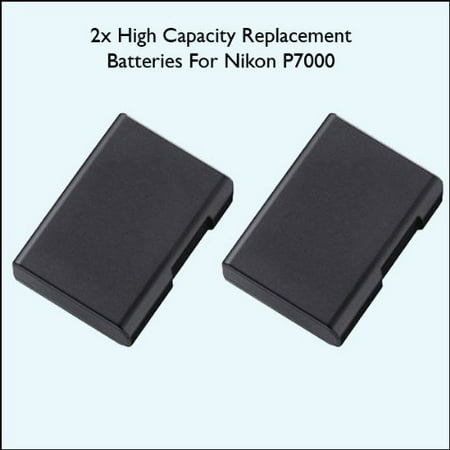 2x High Capacity Nikon Replacement Lithium-ion Battery for Nikon P7000 Digital Camera