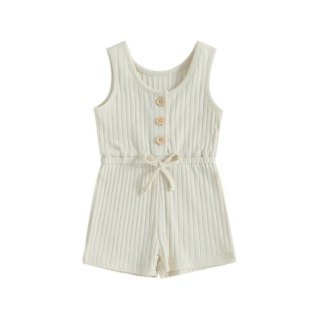 Bagilaanoe Toddler Baby Girl Short Jumpsuit Sleeveless Bodysuit 6M 12M 18M 24M 3T 4T Kids Ribbed Summer Overall Shorts
Bagilaanoe Toddler Baby Girl Short Jumpsuit Sleeveless Bodysuit 6M 12M 18M 24M 3T 4T Kids Ribbed Summer Overall Shorts