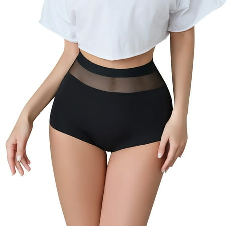 Panties For Women Female Lace Stitching Seamless Waist Shaping Pants High Waist Ice Silk Strong Female Underwear
Panties For Women Female Lace Stitching Seamless Waist Shaping Pants High Waist Ice Silk Strong Female Underwear