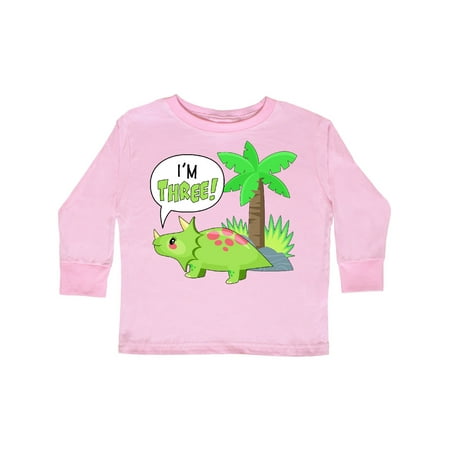 Inktastic I m 3! Cute Dinosaur Birthday Triceratops Gift Toddler Boy or Toddler Girl Long Sleeve T-Shirt
Inktastic I m 3! Cute Dinosaur Birthday Triceratops Gift Toddler Boy or Toddler Girl Long Sleeve T-Shirt