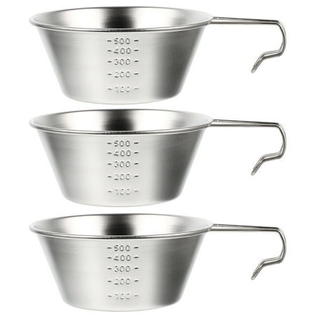 Camping Bowl Cup Steel Stainless Hiking Wine Water Soup Makgeolli Outdoor Salad Ladles Compact Handles Backpacking Bowls
Camping Bowl Cup Steel Stainless Hiking Wine Water Soup Makgeolli Outdoor Salad Ladles Compact Handles Backpacking Bowls