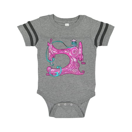 Inktastic Stylized VIntage Sewing Machine in Pink Gift Baby Boy or Baby Girl Bodysuit
Inktastic Stylized VIntage Sewing Machine in Pink Gift Baby Boy or Baby Girl Bodysuit