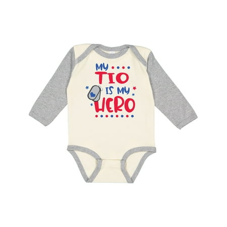 Inktastic Memorial Day My Tio is My Hero Gift Baby Boy or Baby Girl Long Sleeve Bodysuit
Inktastic Memorial Day My Tio is My Hero Gift Baby Boy or Baby Girl Long Sleeve Bodysuit