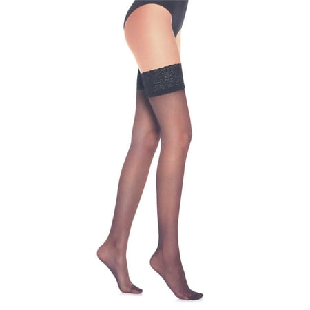 Lupo Women s Lace Thigh High Stocking