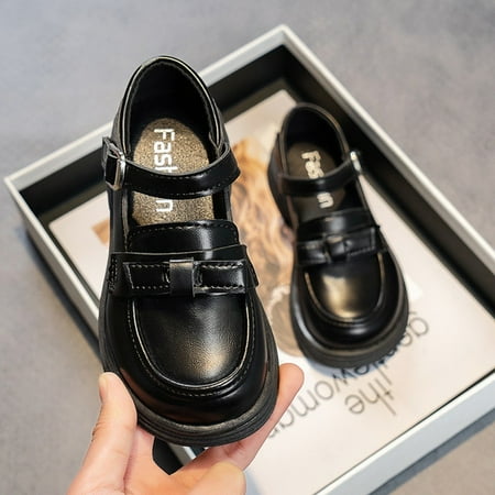 DancePeanut Spring Children Girls Elegant Butterfly-Knot Leather Shoes Kids Girls Fashion Flat Casual Shoes Size 26-36
DancePeanut Spring Children Girls Elegant Butterfly-Knot Leather Shoes Kids Girls Fashion Flat Casual Shoes Size 26-36