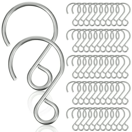100 Pcs Stainless Steel Space-saving Hooks Utility Flowerpot 100pcs Coat Hanger
100 Pcs Stainless Steel Space-saving Hooks Utility Flowerpot 100pcs Coat Hanger