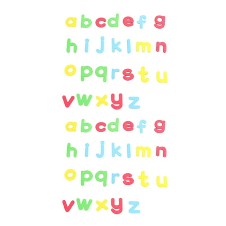 2 Sets Children Educational Alphabet Sticker Fridge Magnet Beautiful English Letter Decals (Cartoon Lowercase Colorful)
2 Sets Children Educational Alphabet Sticker Fridge Magnet Beautiful English Letter Decals (Cartoon Lowercase Colorful)