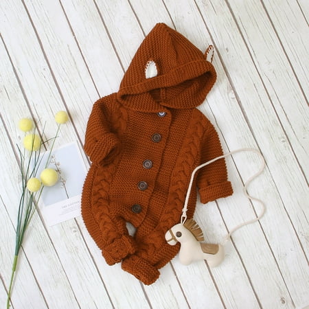 Aayomet Long Sleeve Bodysuit Baby Girl Baby Winter Romper Baby Boy Girl Romper Long Sleeve Jumpsuit 100% Cotton Outfit Footless Coverall 3-24 Months Brown 3-6 Months
Aayomet Long Sleeve Bodysuit Baby Girl Baby Winter Romper Baby Boy Girl Romper Long Sleeve Jumpsuit 100% Cotton Outfit Footless Coverall 3-24 Months Brown 3-6 Months