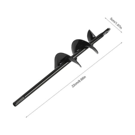 ankishi Planting Auger Ground Drill Bit Steel Gardening Auger Bit for Planting Seedlings
ankishi Planting Auger Ground Drill Bit Steel Gardening Auger Bit for Planting Seedlings