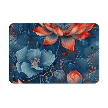 Chinese style plant art pattern Non slip door mat bathroom mat front door kitchen floor bathtub bedroom entrance carpet
Chinese style plant art pattern Non slip door mat bathroom mat front door kitchen floor bathtub bedroom entrance carpet