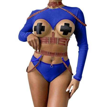 Women Exotic Lingerie Fashion Long Sleeve Contrast Color Mesh Patchwork Trendy Casual Holiday Party Vacation Sleepwear Underwear Valentine s Day Gift
Women Exotic Lingerie Fashion Long Sleeve Contrast Color Mesh Patchwork Trendy Casual Holiday Party Vacation Sleepwear Underwear Valentine s Day Gift