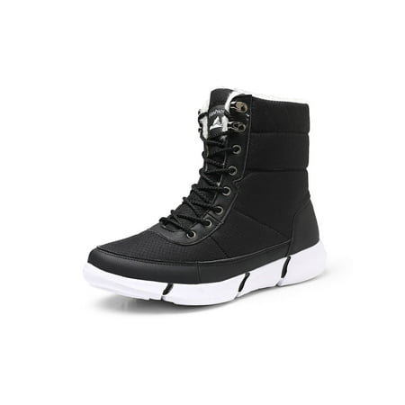 Lacyhop Womens Mens Snow Boots Unisex Solid Color Winter Shoes Lace Up Ankle Booties Anti-Slip Outdoor Sneakers
Lacyhop Womens Mens Snow Boots Unisex Solid Color Winter Shoes Lace Up Ankle Booties Anti-Slip Outdoor Sneakers