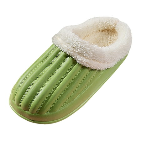 NKOOGH 2023 Letter Upper Warm Slippers Plush Lined Outdoor Anti-Water Thick Memory Foam Sole Cozy Slippers for Women Slippers Green 39
NKOOGH 2023 Letter Upper Warm Slippers Plush Lined Outdoor Anti-Water Thick Memory Foam Sole Cozy Slippers for Women Slippers Green 39