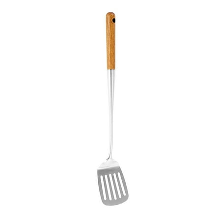 Frying Spatula 17Inches Spatula for Wok Stainless Steel Wok Spatula