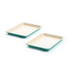 GreenLife Healthy Ceramic Nonstick Turquoise Sheet Pans Set of 2 13 x 9 (CC003905-001)
GreenLife Healthy Ceramic Nonstick Turquoise Sheet Pans Set of 2 13 x 9 (CC003905-001)