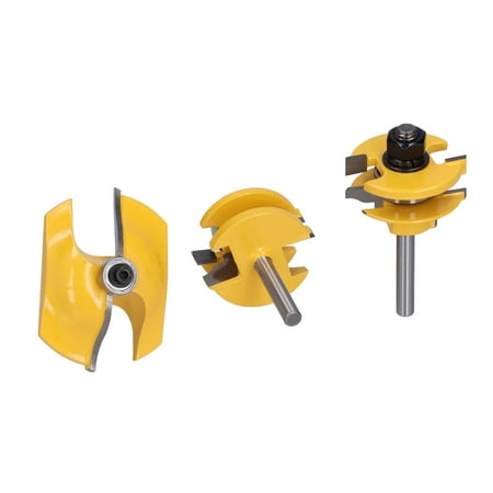 Roman Ogee Bit Tenon Rail Stile Router Set Carbide Cutter 3Pcs For Wood For Cabinet For Door
Roman Ogee Bit Tenon Rail Stile Router Set Carbide Cutter 3Pcs For Wood For Cabinet For Door