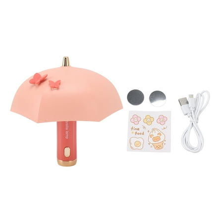 LED Bedside Lamp USB Rechargeable 3 Lighting Modes Umbrella Shape Night Light for Bedroom Study Pink
LED Bedside Lamp USB Rechargeable 3 Lighting Modes Umbrella Shape Night Light for Bedroom Study Pink