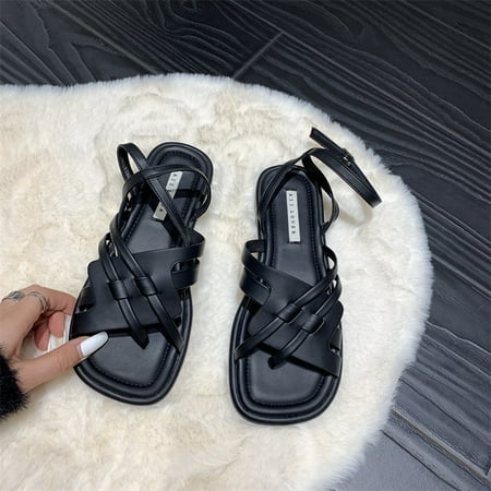 Design Sense Sandals Women‘s Summer Outfit Spring New Fashionable Solid Color Beach Sandals
Design Sense Sandals Women‘s Summer Outfit Spring New Fashionable Solid Color Beach Sandals