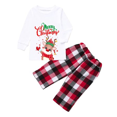 Ydkzymd Christmas Family Pajamas Top And Plaid Pants Matching Pajamas Sets Long Sleeve Xmas Pjs Sleepwear
Ydkzymd Christmas Family Pajamas Top And Plaid Pants Matching Pajamas Sets Long Sleeve Xmas Pjs Sleepwear