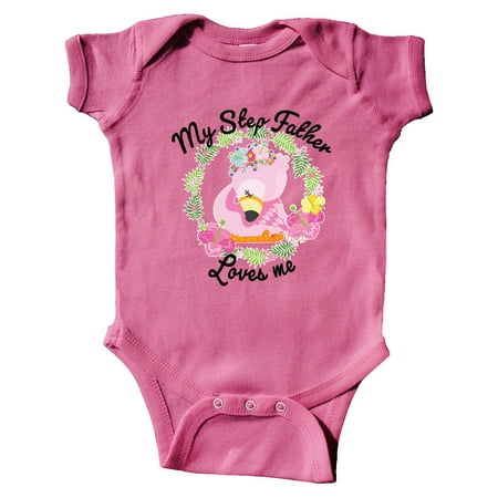 Inktastic Baby Flamingo My Step Father Loves Me in Flower Wreath Gift Baby Boy or Baby Girl Bodysuit
Inktastic Baby Flamingo My Step Father Loves Me in Flower Wreath Gift Baby Boy or Baby Girl Bodysuit